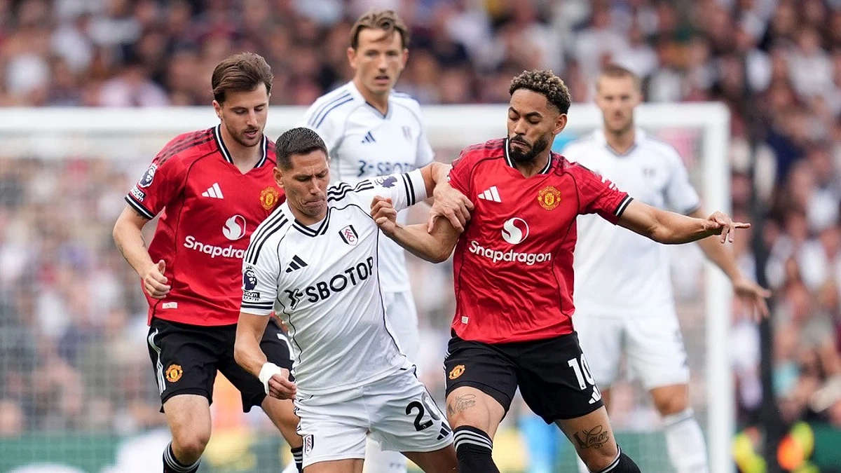 fulham f.c. vs manchester united f.c. timeline