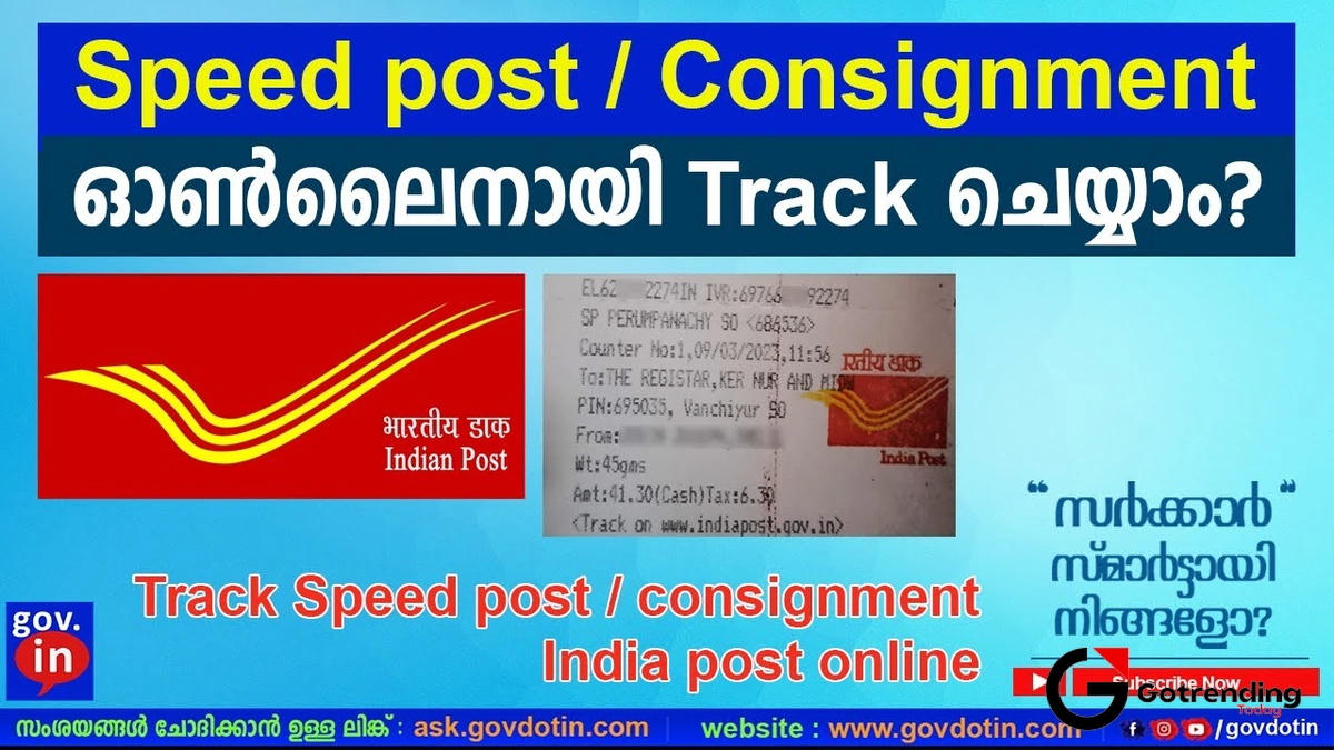 india post tracking speed post