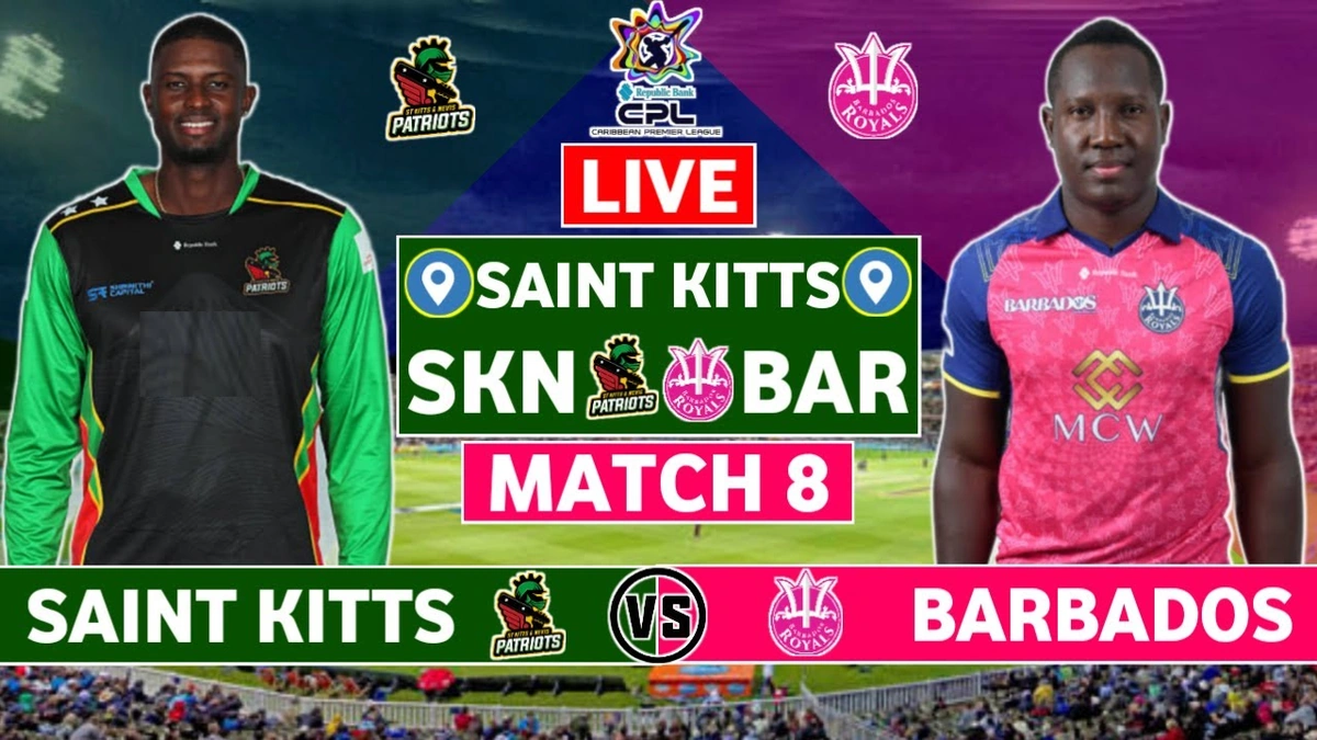 skn patriots vs barbados royals