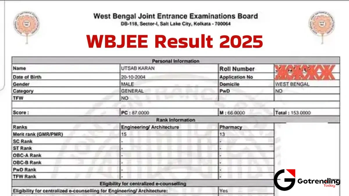 Your WBJEE Result is Out. Breathe. Now What?