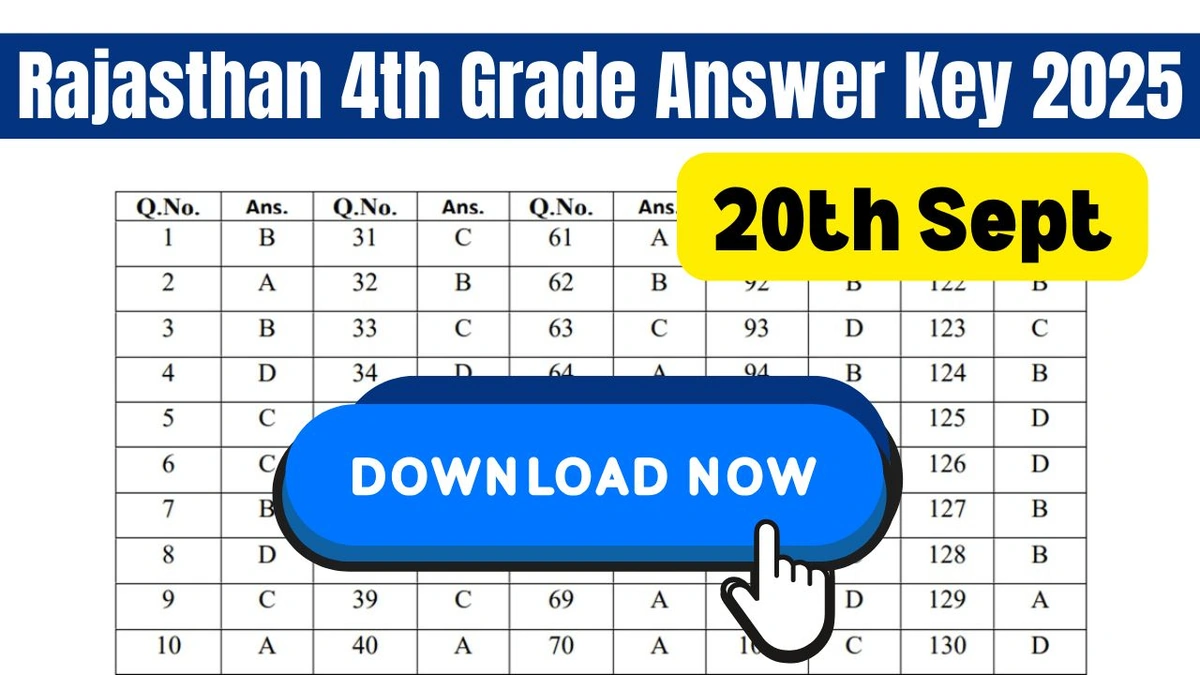 4th grade answer key 2025 rajasthangovt