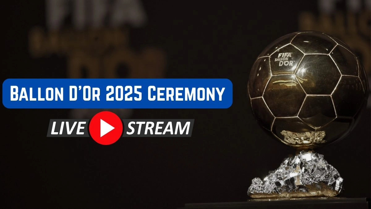 ballon d'or 2025 live