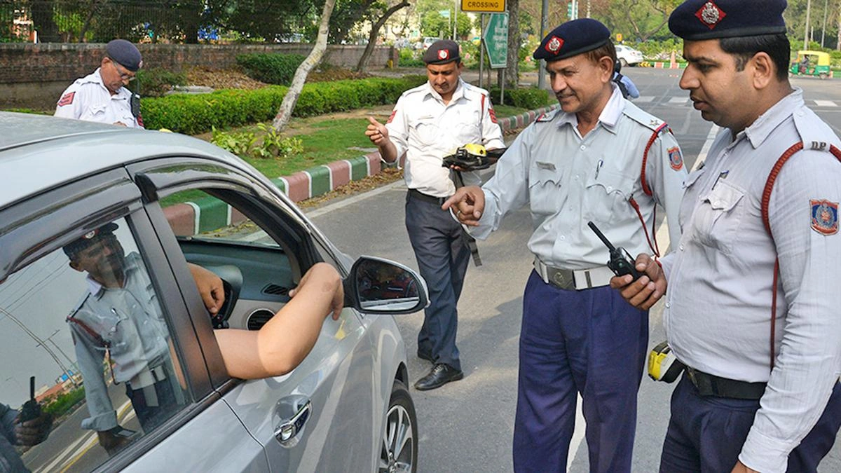delhi traffic police