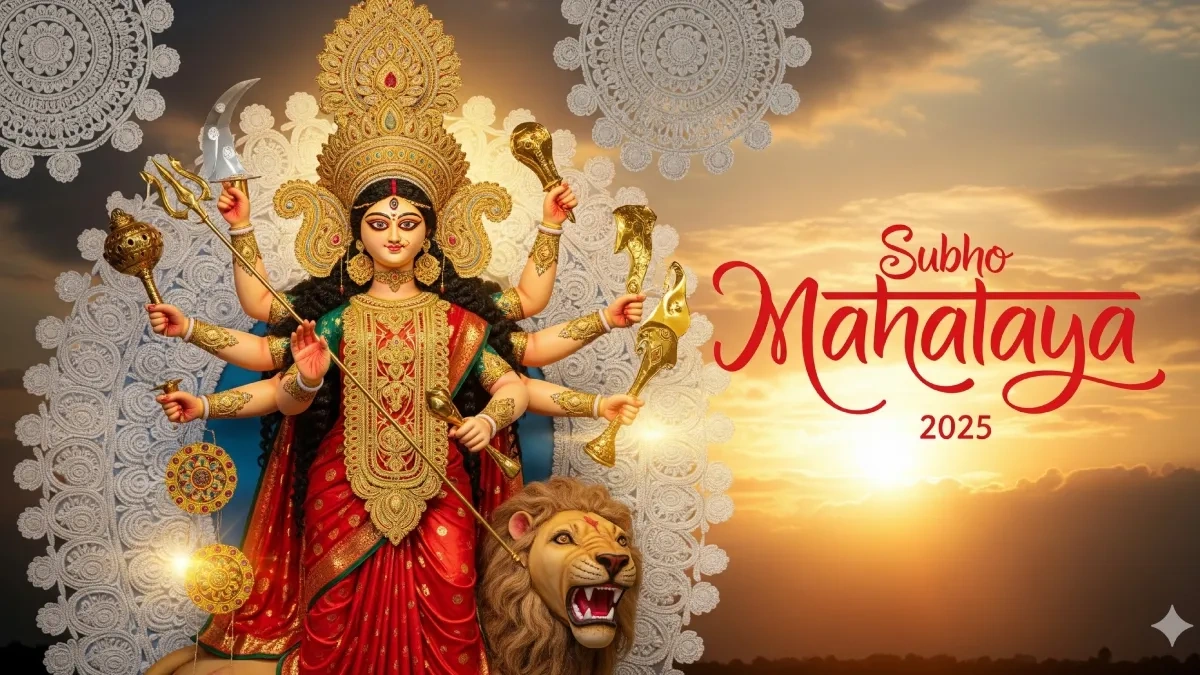 durga puja mahalaya