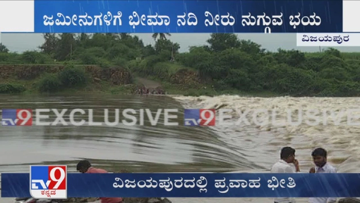 flood situation near bhima river