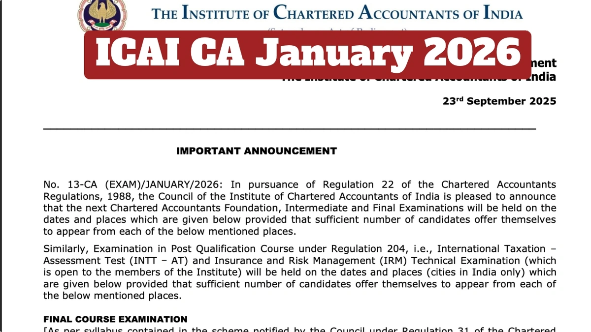The January 2026 Exams | Why Early Planning is Your Superpower