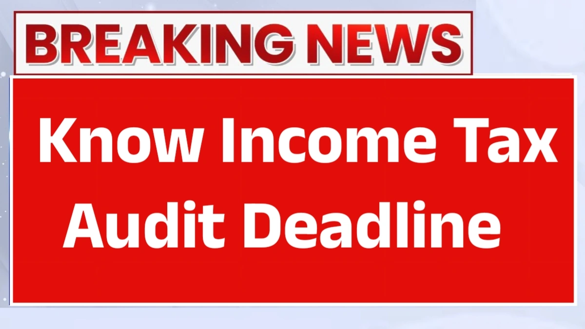 income tax audit report due date