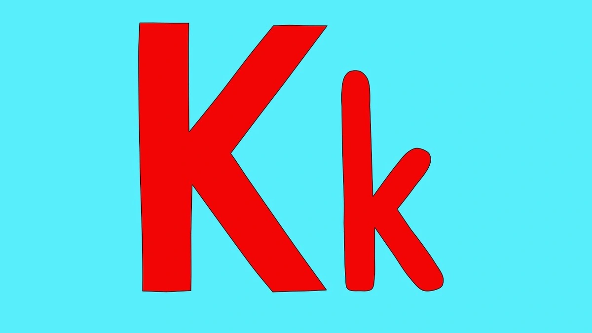 k