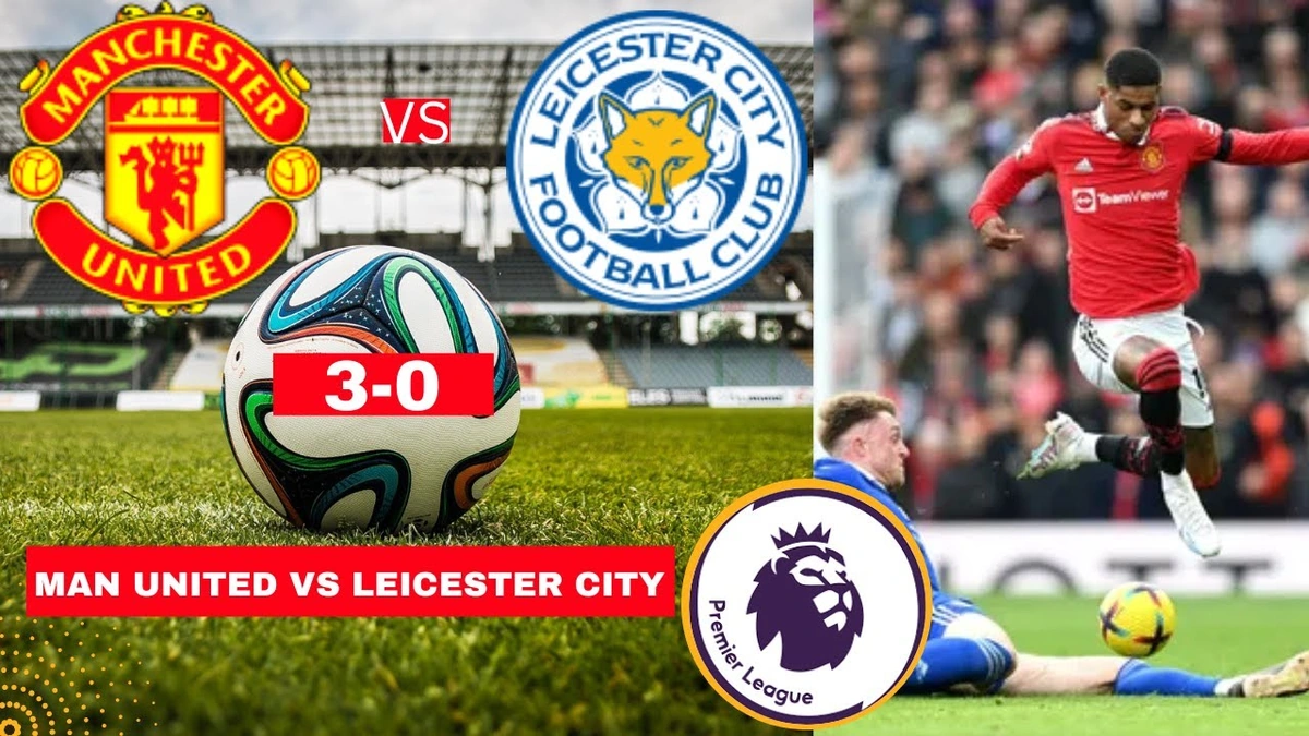 man utd vs leicester city