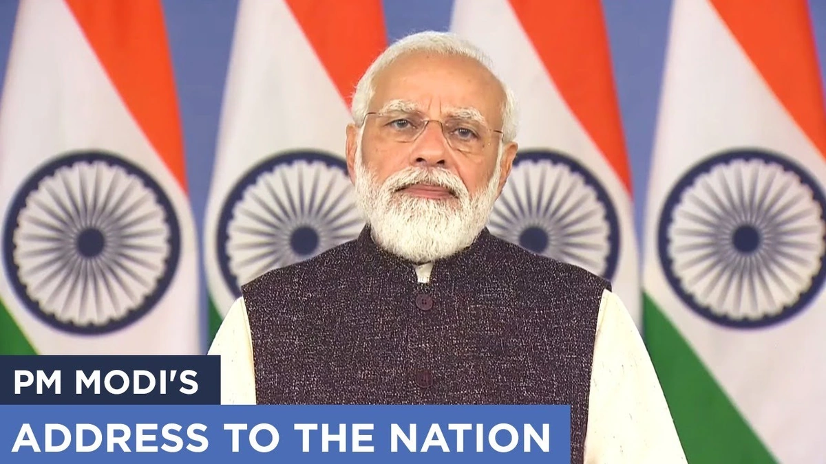 modi to address nation