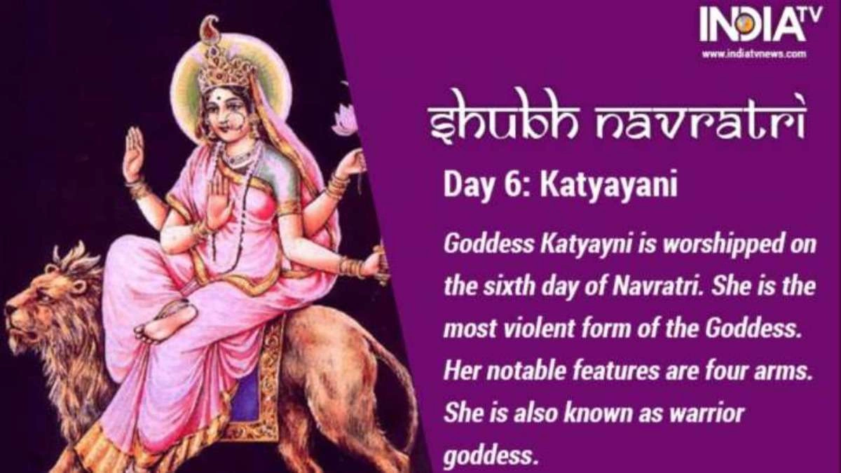 navratri day 6