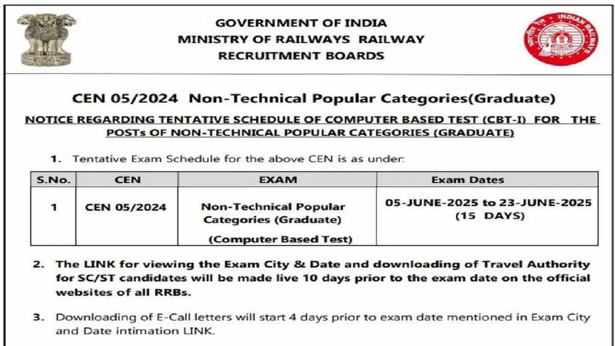 rrb ntpc new vacancy 2025