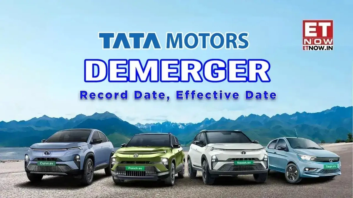 tata motors demerger record date