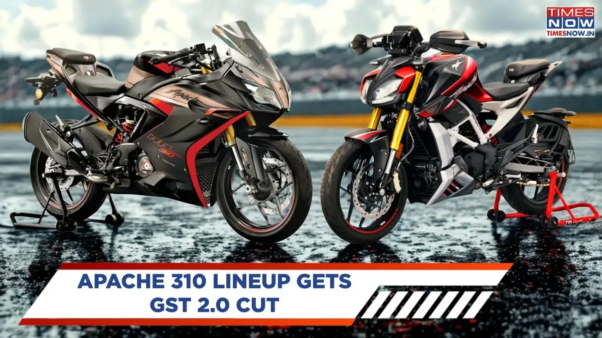 tvs apache rtr price reduction gst
