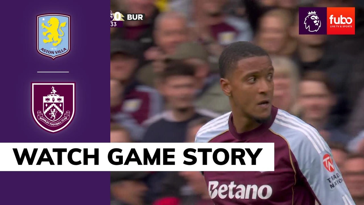 Aston Villa vs Burnley timeline