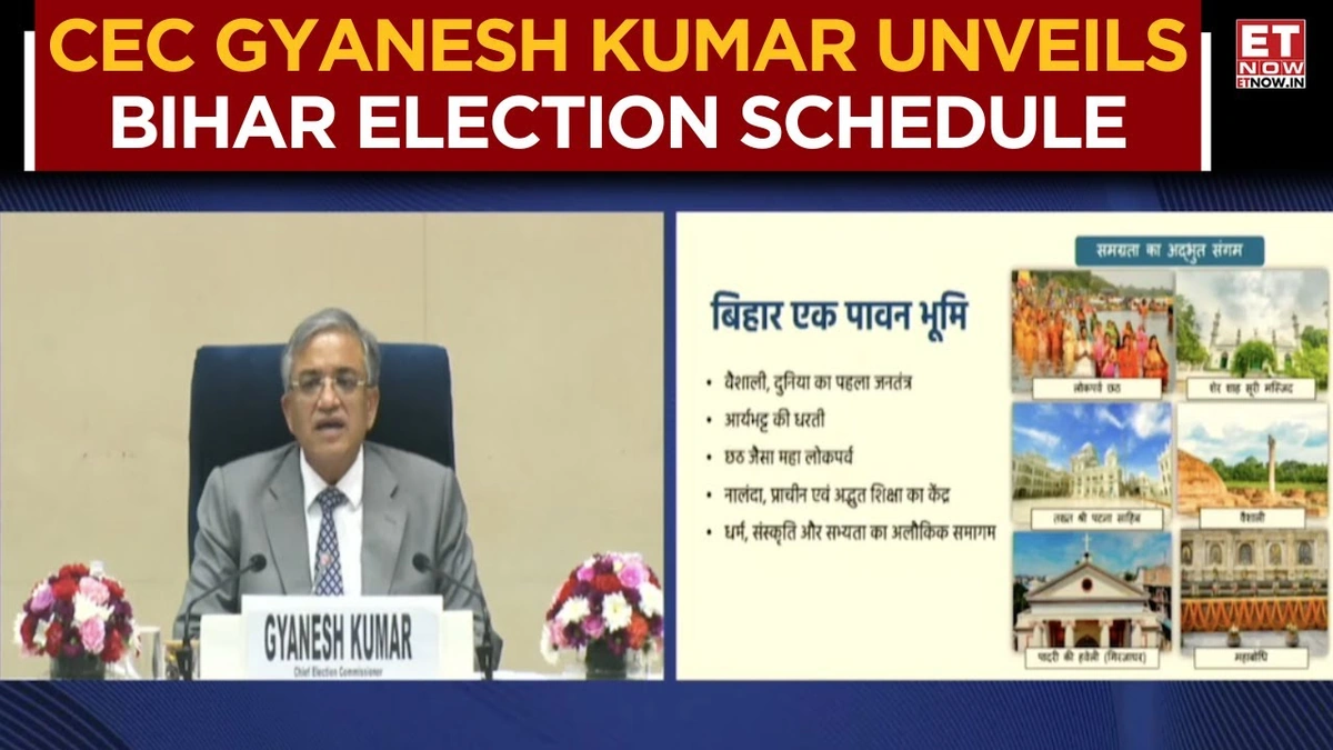 Bihar Poll Schedule