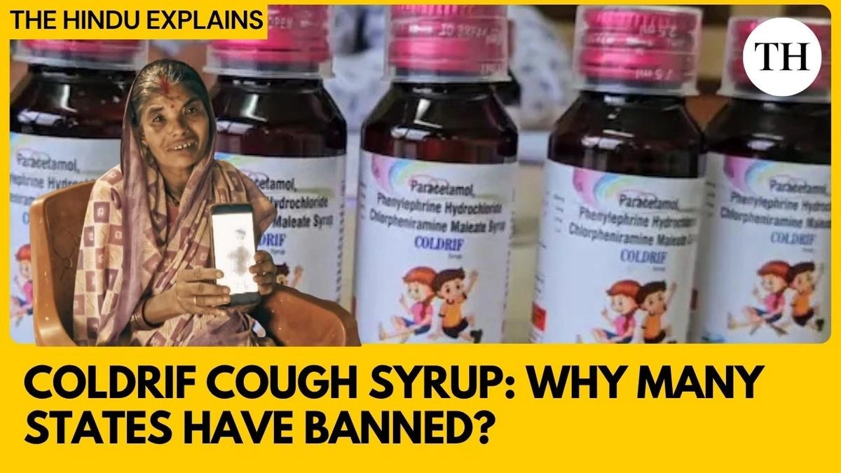 Coldrif cough syrup ban