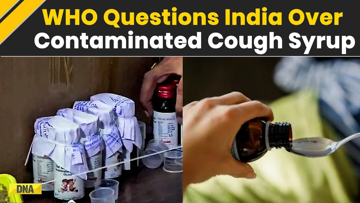 Contaminated Cough Syrups