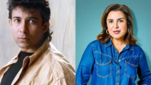 Deepak Tijori Farah Khan Kiss