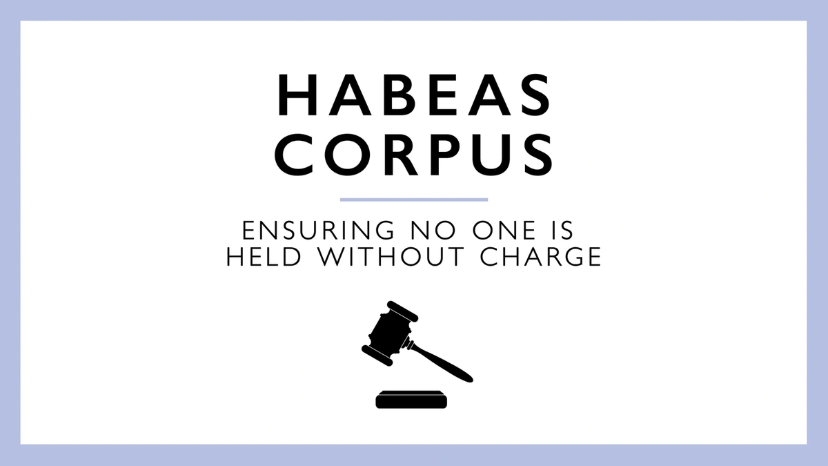 Habeas Corpus Plea