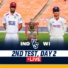 IND vs WI 2nd Test