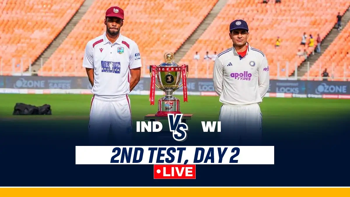 IND vs WI 2nd Test