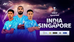 India Singapore Asian Cup qualifiers