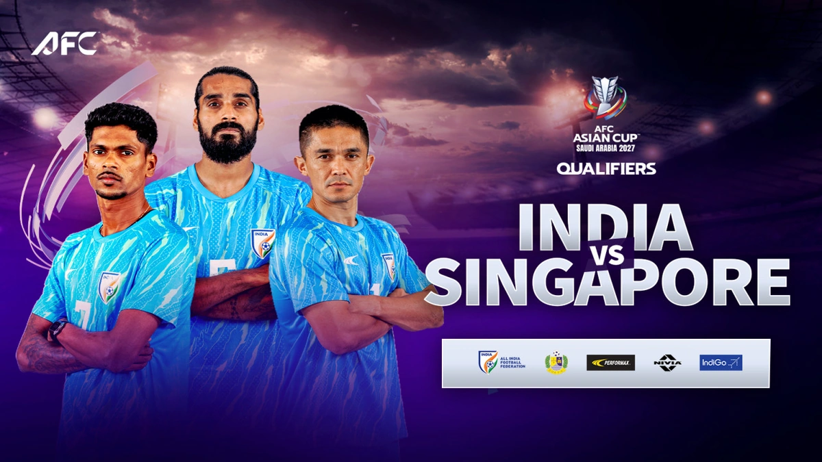 India Singapore Asian Cup qualifiers