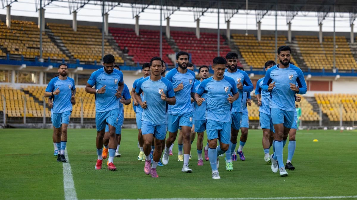India vs Singapore Football