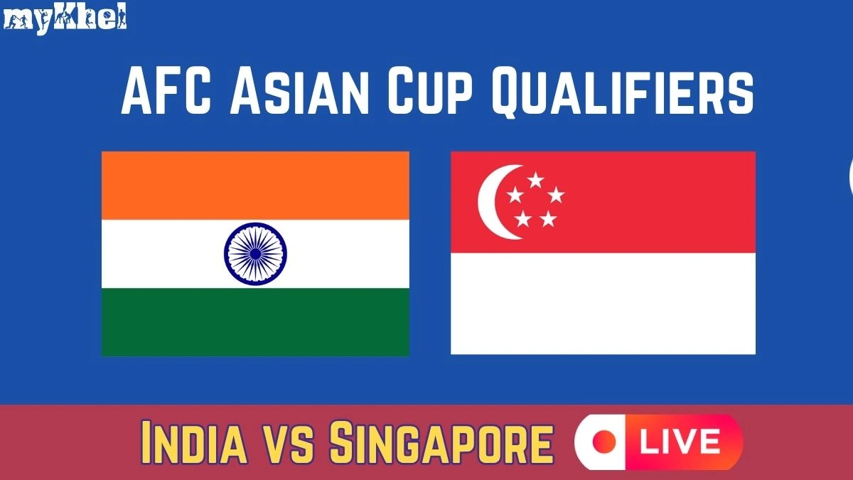 India vs Singapore | LIVE Score Updates - 2027 Asian Cup Qualifiers 2 Why This Match Matters More Than You Think