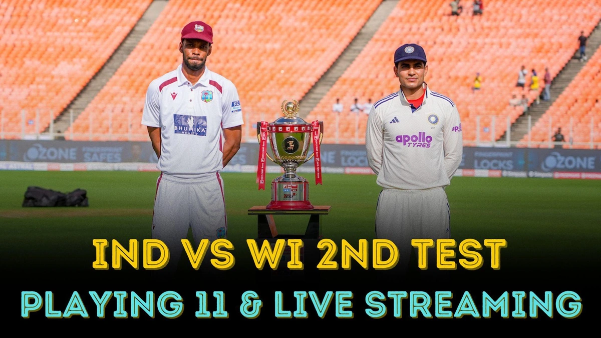 India vs West Indies 2nd Test