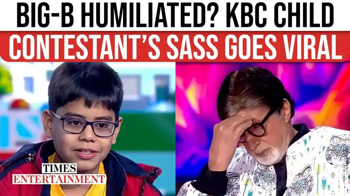 KBC Child Contestant's Impudence Towards Amitabh Bachchan Draws Criticism; Expert Condemns Trolls 2 Decoding the Dynamics | Child Prodigies and Public Scrutiny