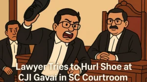 Lawyer Shoe Attack