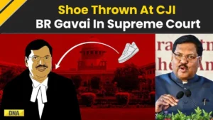 Lawyer Throws Object at CJI Gavai