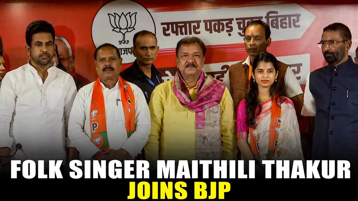 Folk Singer Maithili Thakur Enters Politics, Joins BJP as Party Announces Bihar Candidates 2 The "Why" | Understanding Maithili Thakur's Political Significance