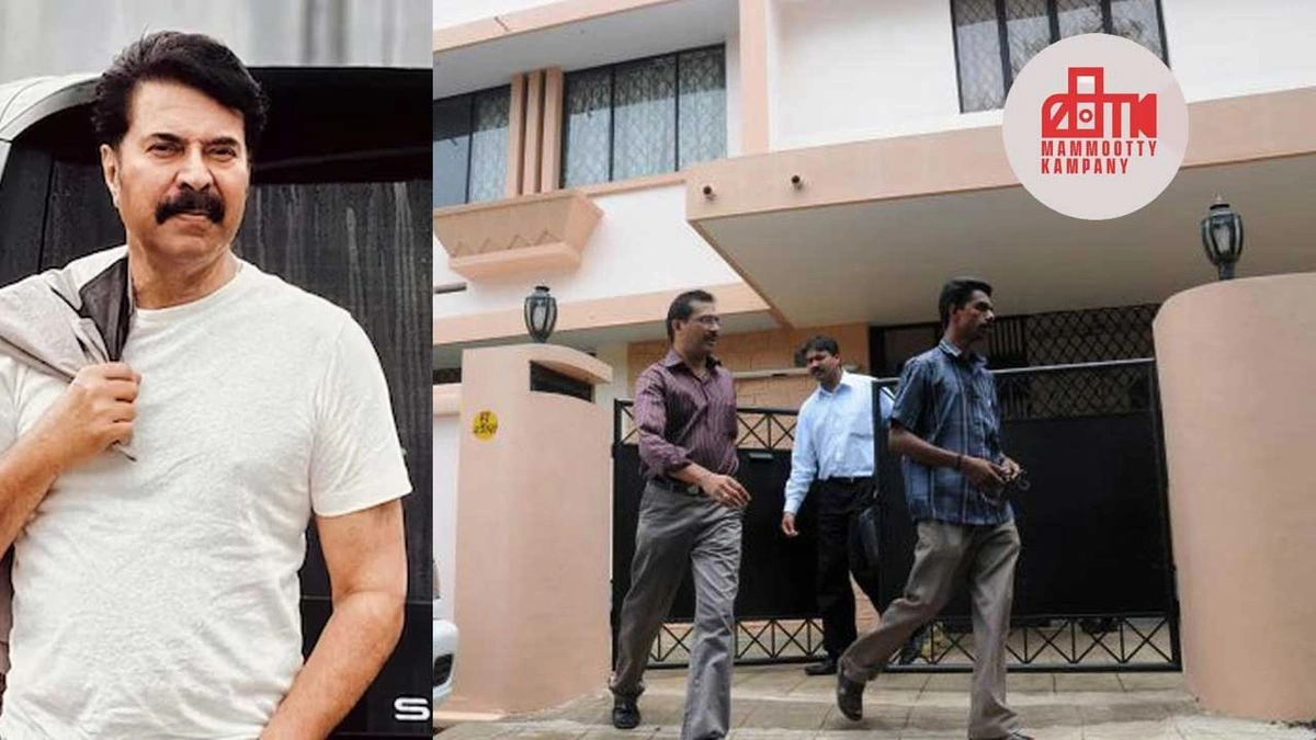 Mammootty ED raid