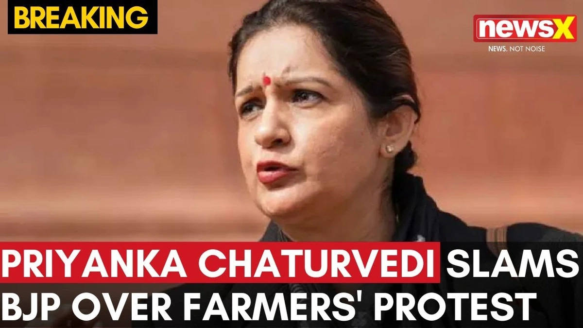 Priyanka Chaturvedi slams BJP