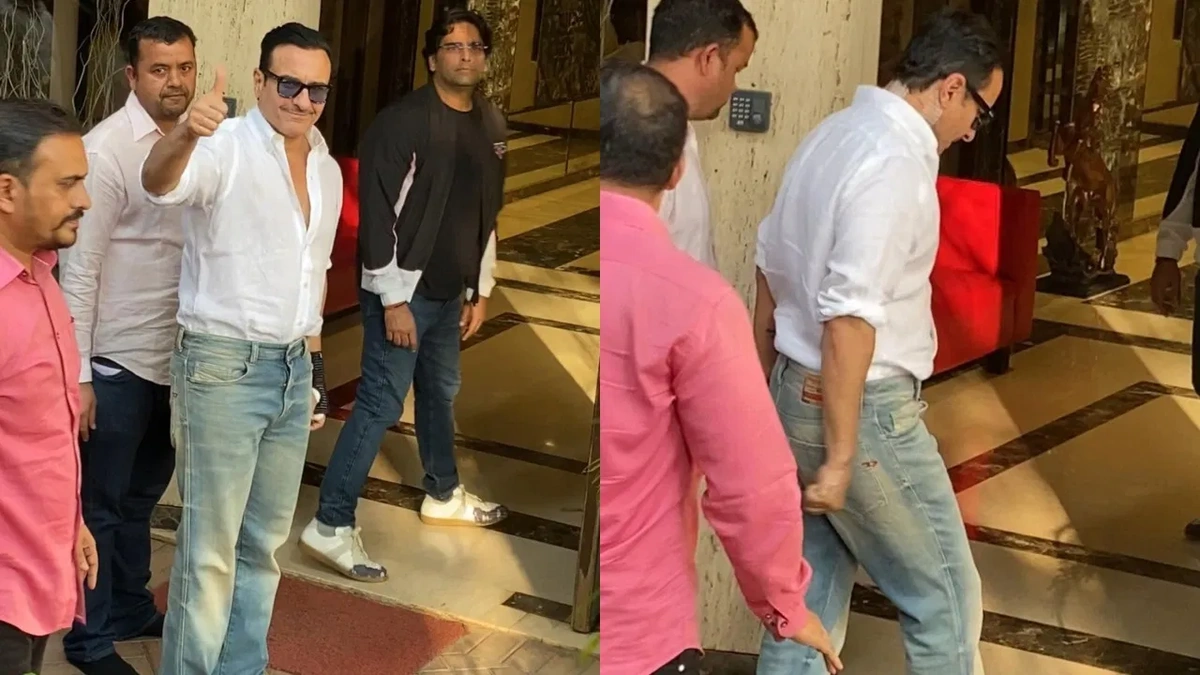 Saif Ali Khan Hospital Discharge
