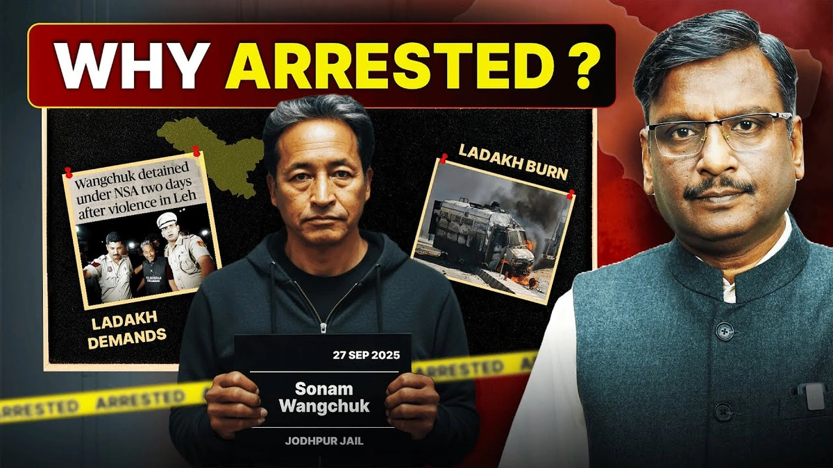 Sonam Wangchuk Arrest