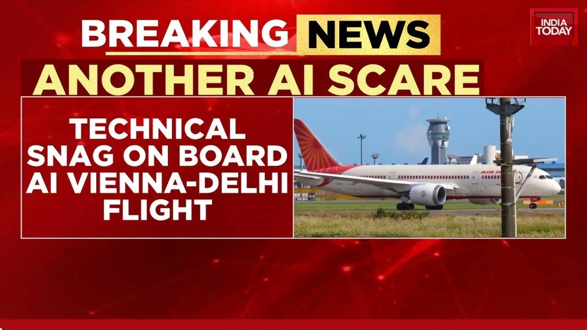 Vienna-Delhi Air India flight diverted