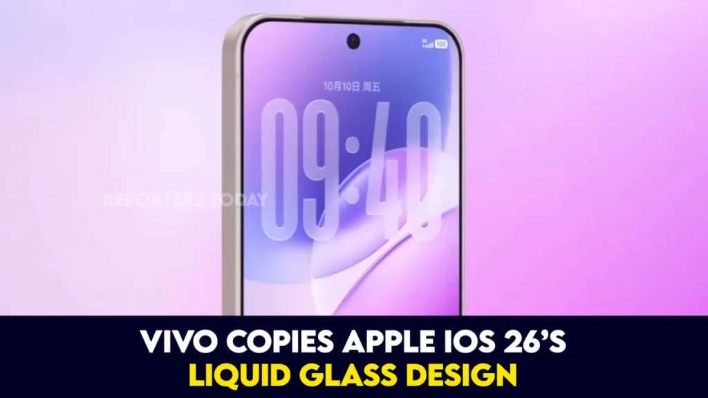 Vivo imitates Apple design