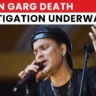 Zubeen Death Investigation