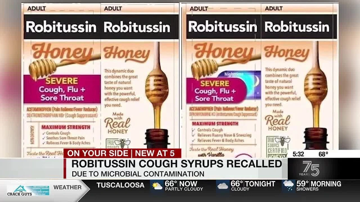 cough syrup recall