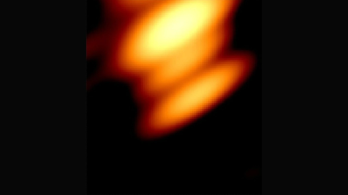 orbiting black holes