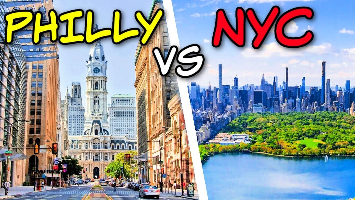 philadelphia vs new york city