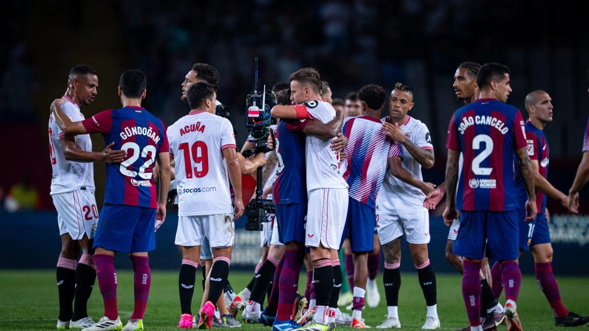 sevilla fc vs fc barcelona timeline