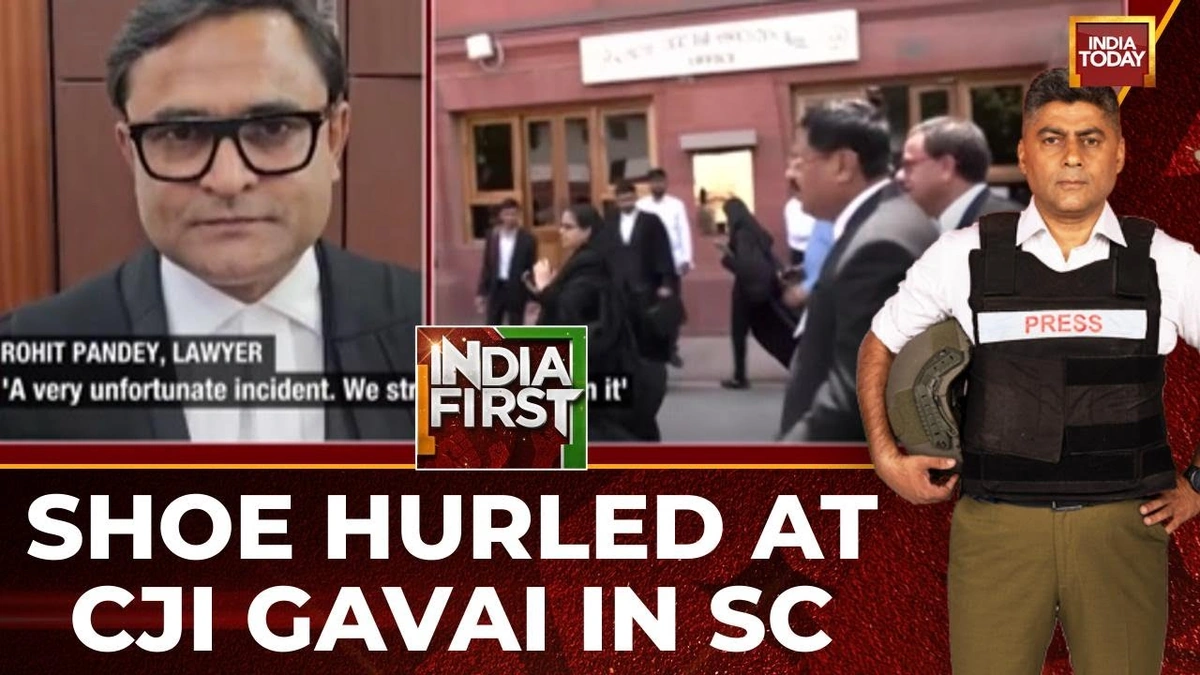 shoe hurled at CJI
