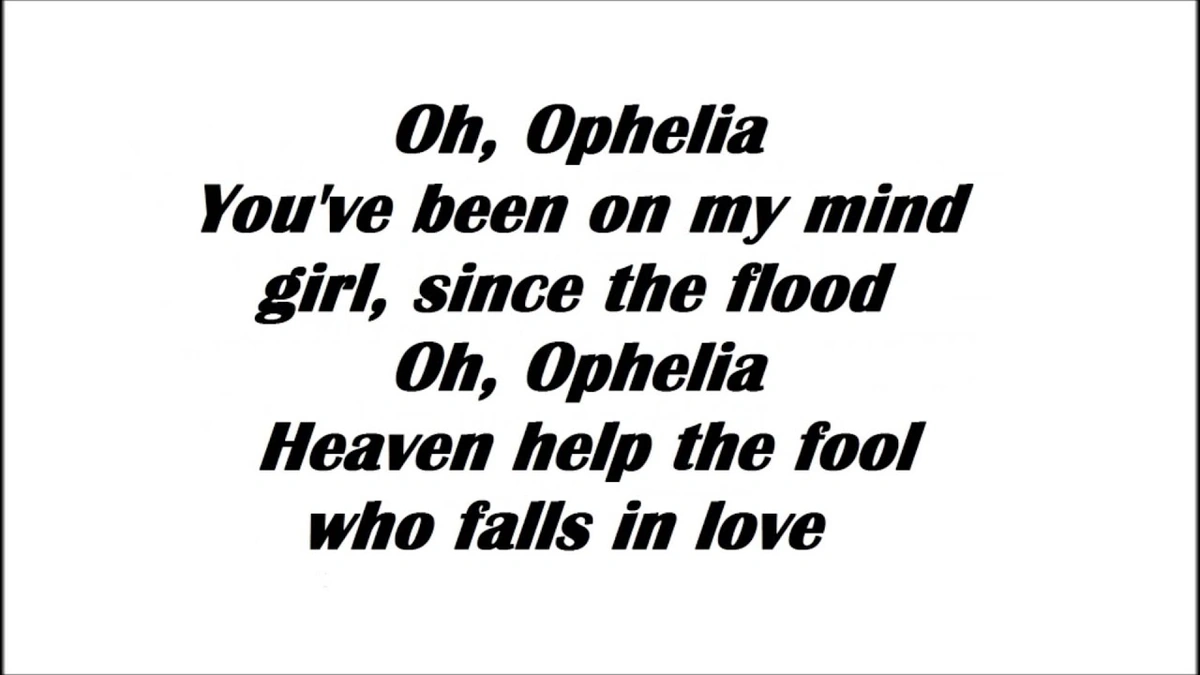 The Initial Spark | What Does 'Ophelia' Even Mean?