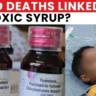 Toxic Cough Syrup Deaths