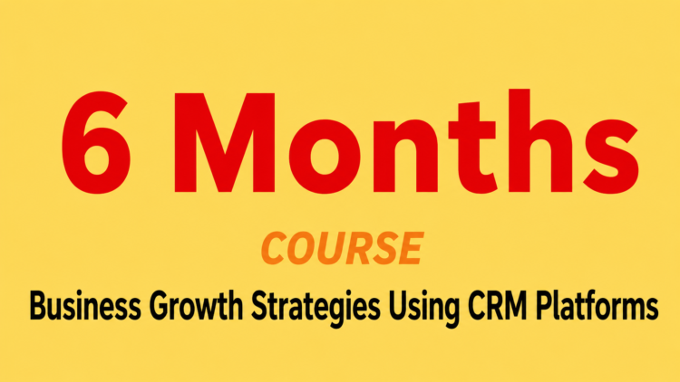 6 Months Business Growth Strategies Using CRM Platforms
